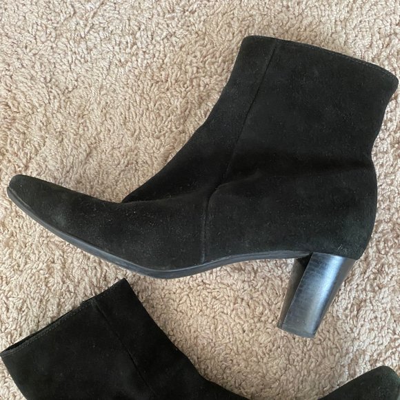 La CANADIENNE Black Boots Women Size 10 - Picture 3 of 11